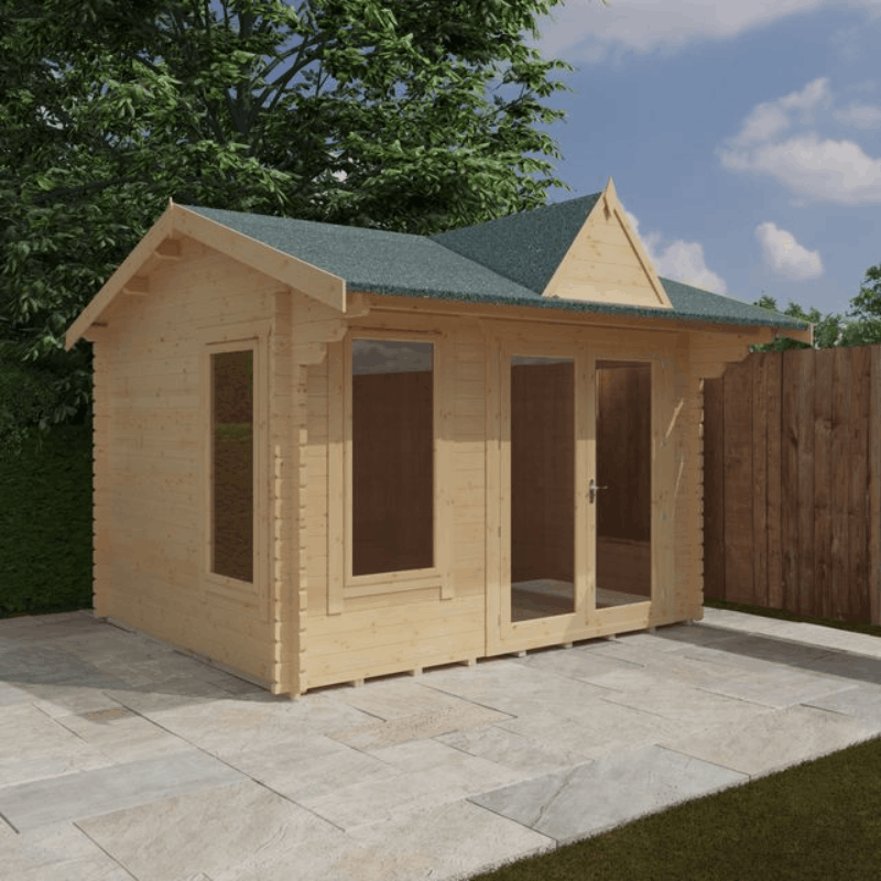 Leyton 12 x 10 44mm full pane windows and double doors