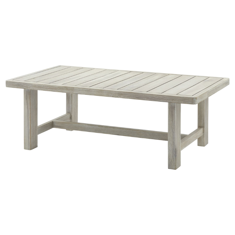Outdoor wooden table