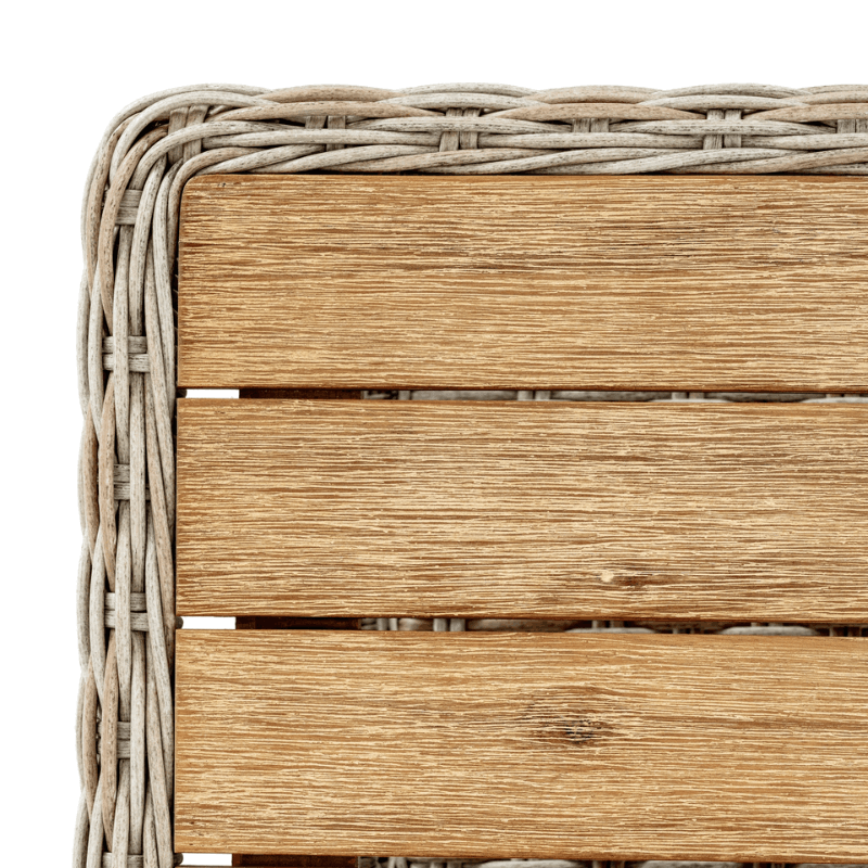 Close up of the table